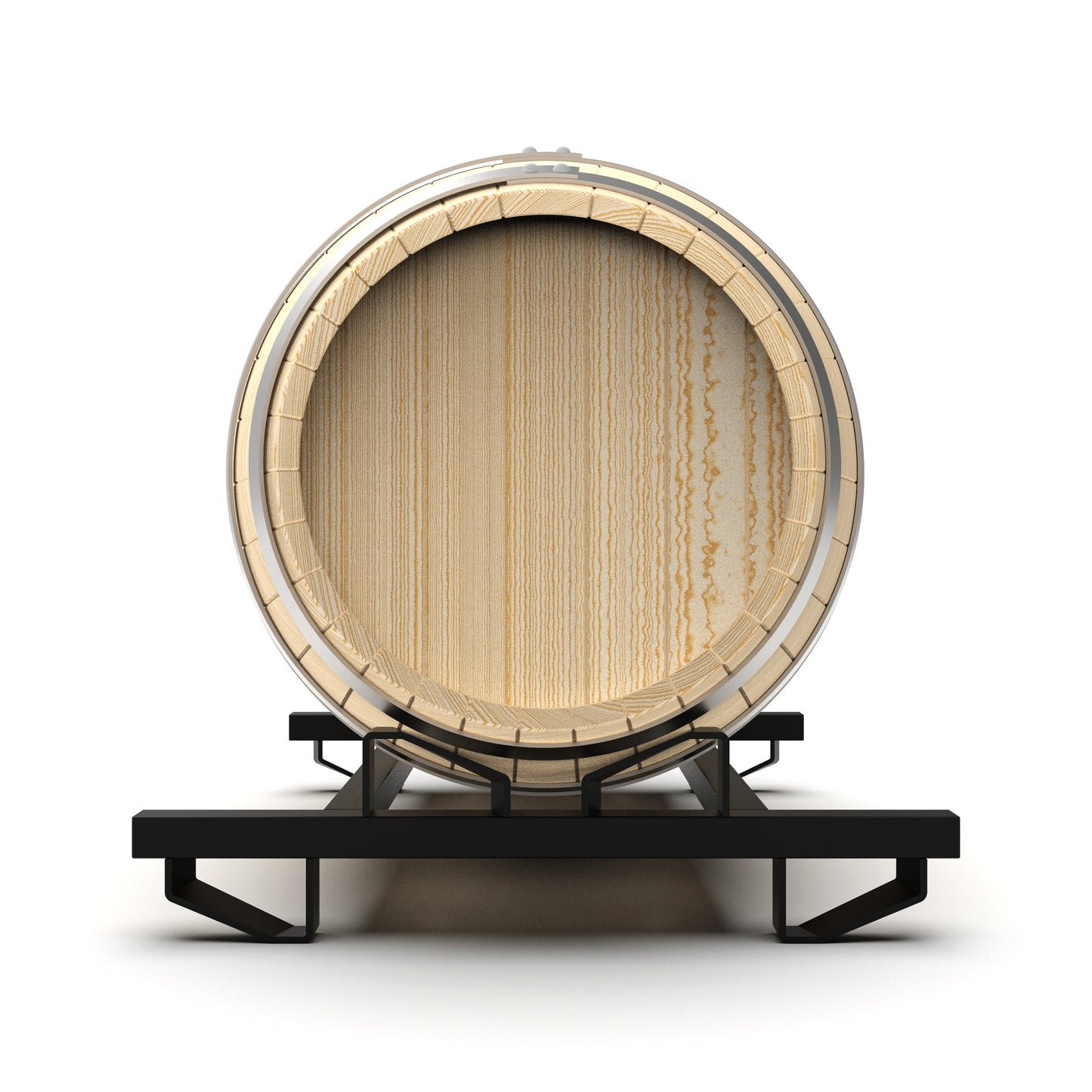 Pyramid™ 60-Gallon 1-Barrel Rack, Black Powder Coat