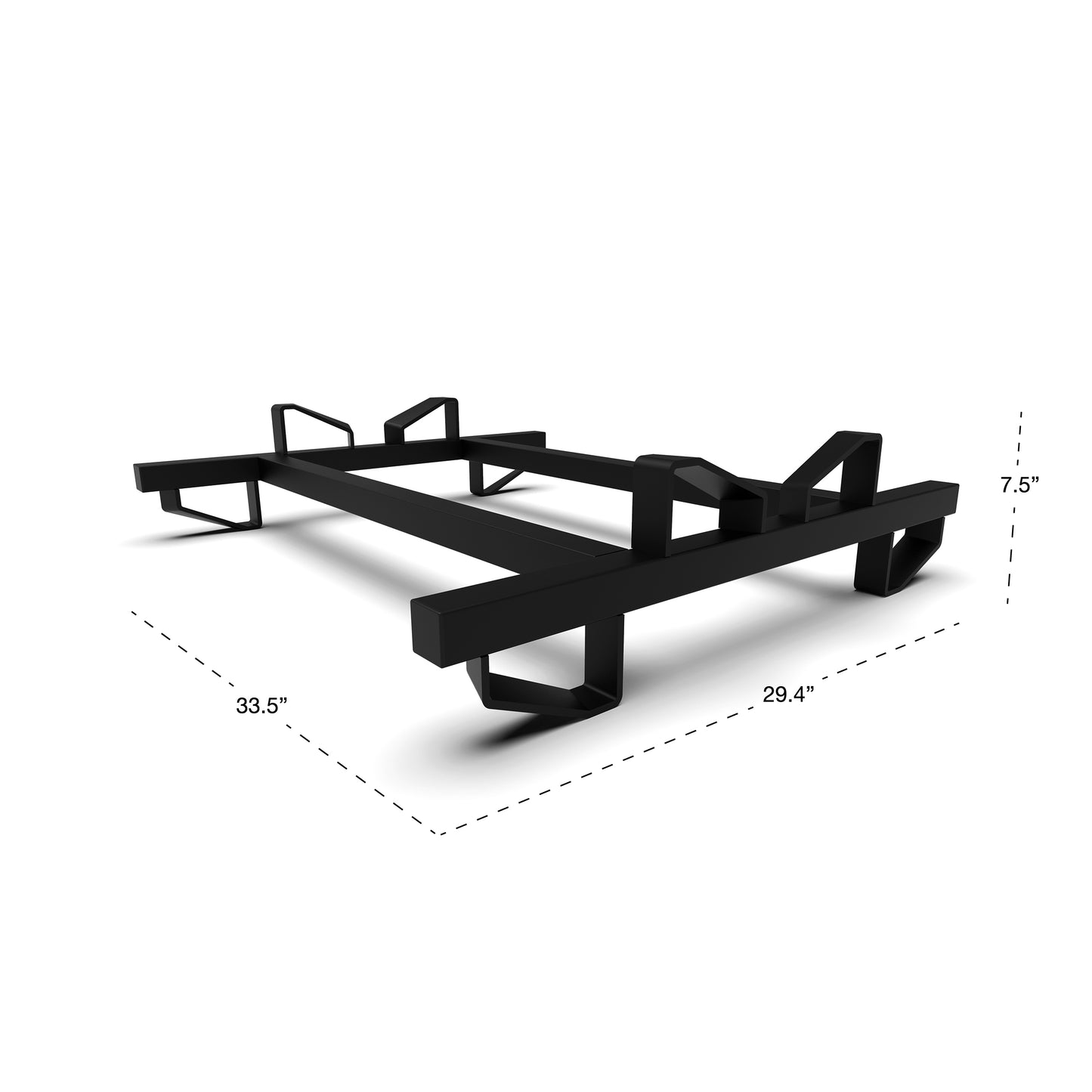 Pyramid™ 60-Gallon 1-Barrel Rack, Black Powder Coat