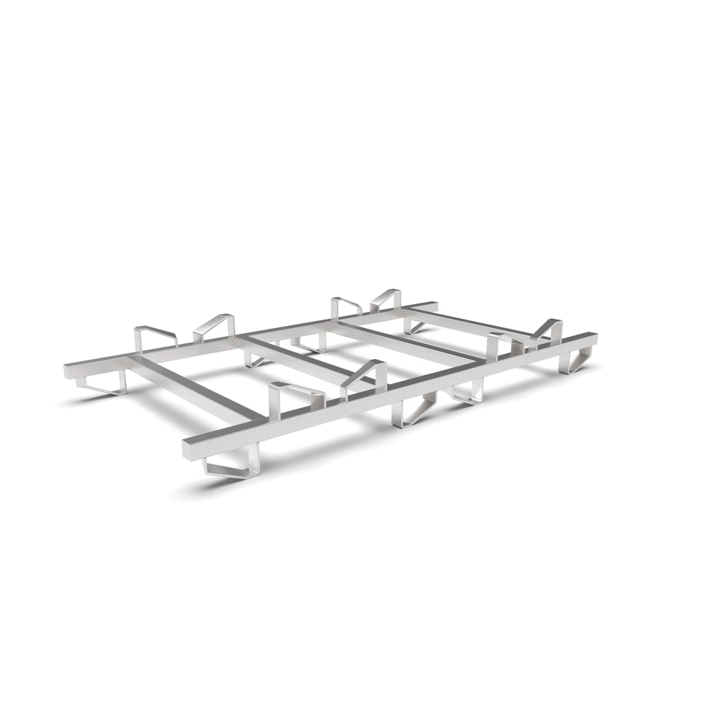 2-Barrel Pyramid™ Rack 225-228L, Stainless Steel