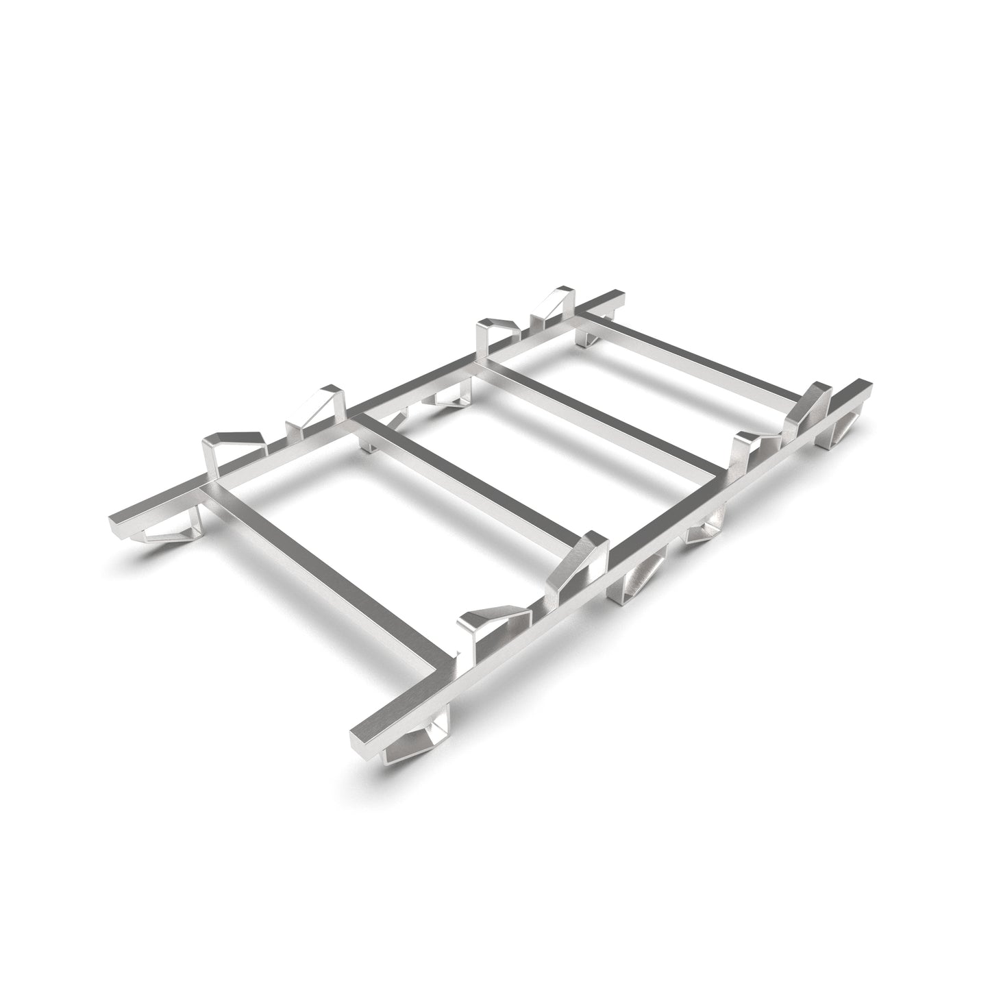 2-Barrel Pyramid™ Rack 225-228L, Stainless Steel