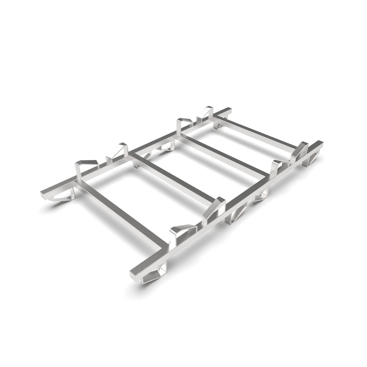 2-Barrel Pyramid™ Rack 225-228L, Stainless Steel