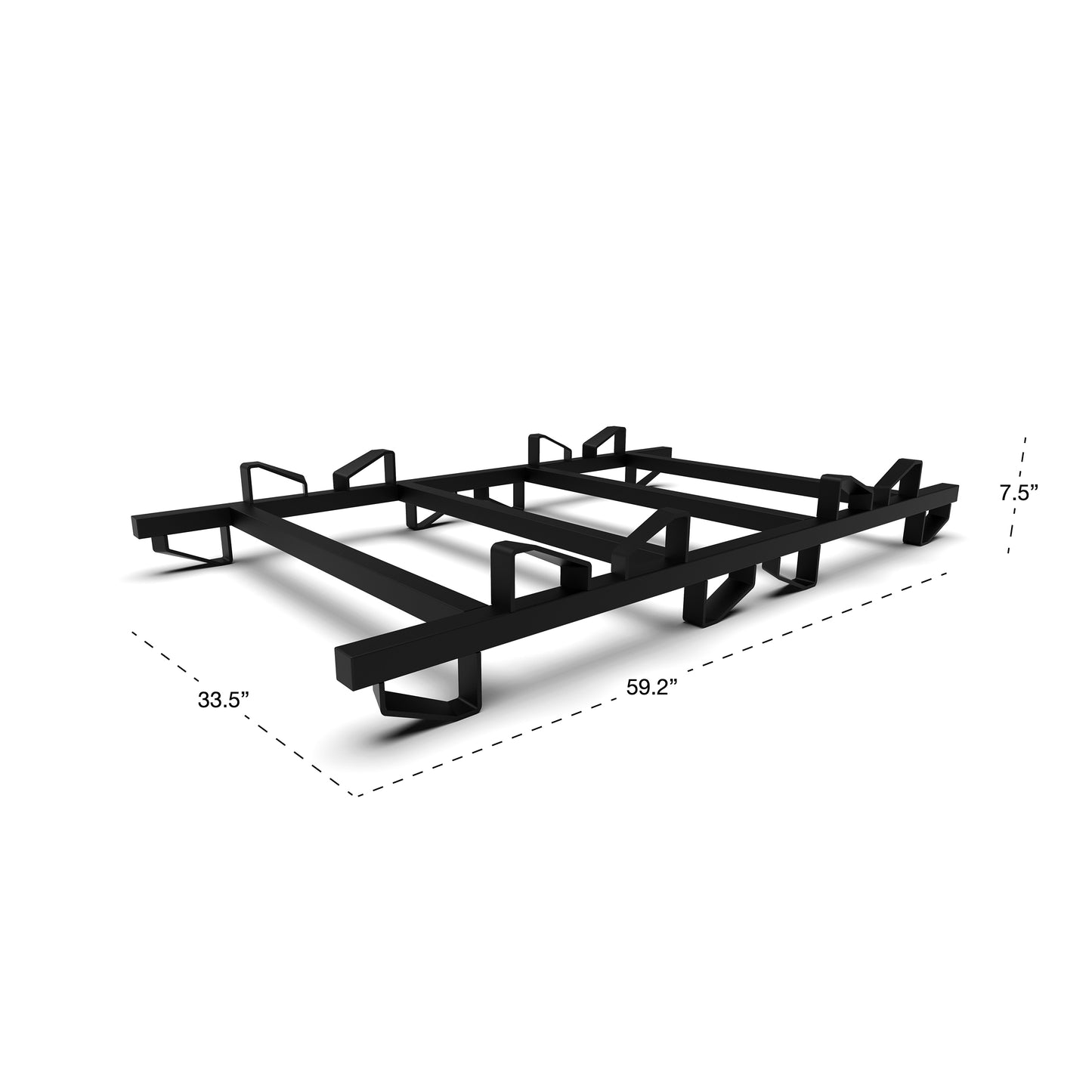 Pyramid™ Rack, Powder Coated, 2-Barrel (60 Gal)