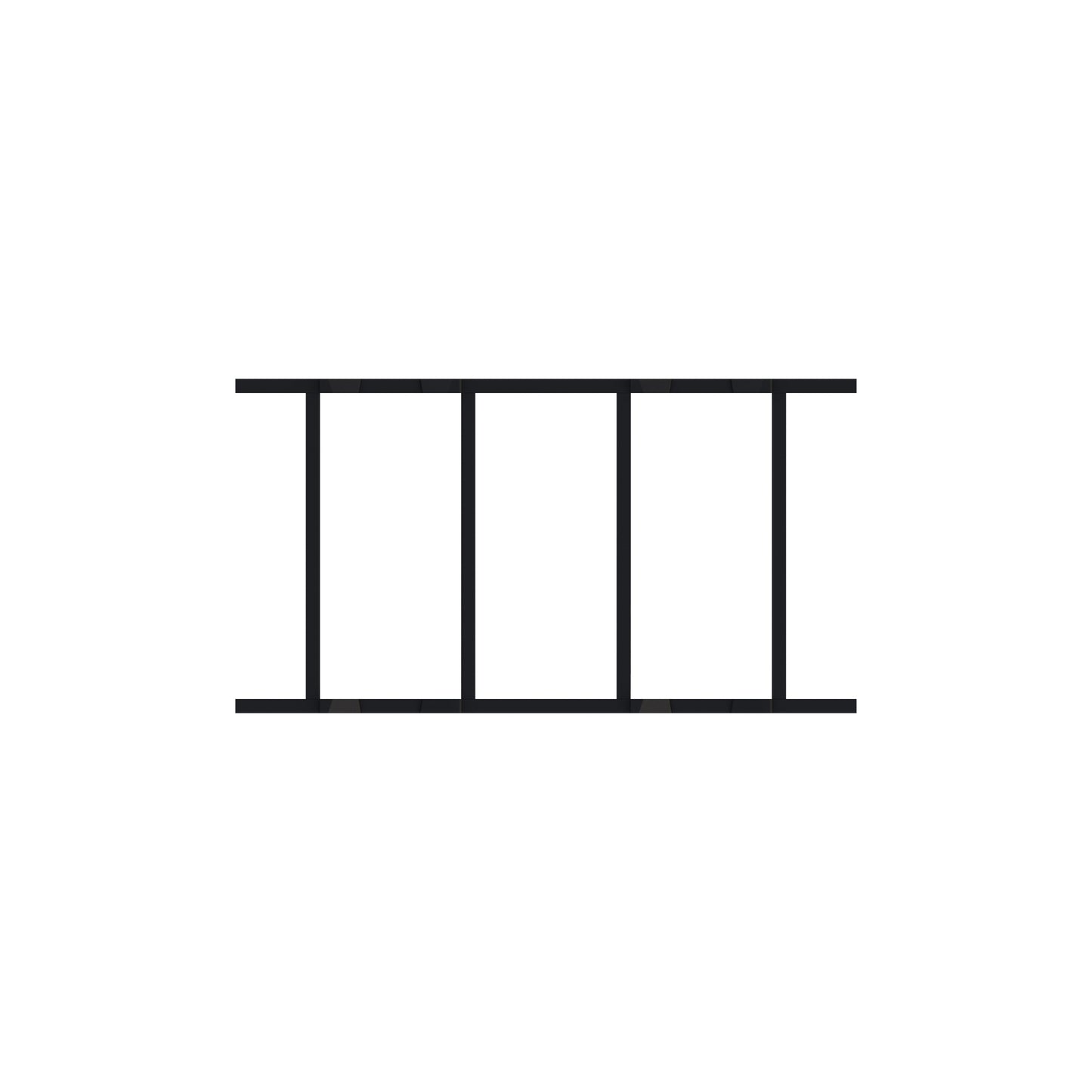 Pyramid™ Hogshead 2-Barrel Rack, Black Powder Coat