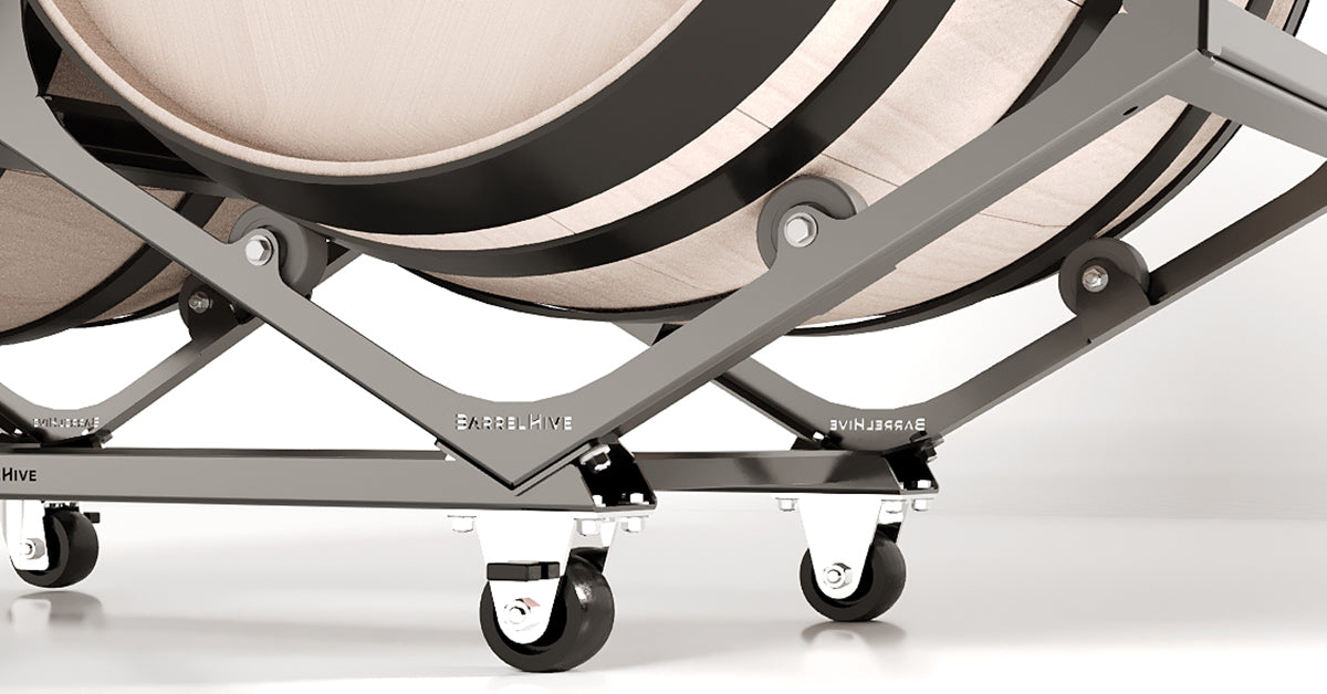 Barrel Racks for Wine, Beer, Spirits & Cider | BarrelHive