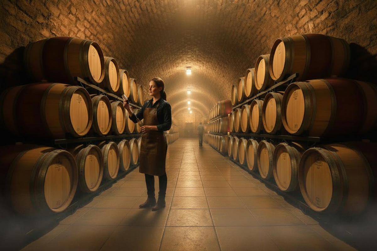 BarrelHive - Winemaker in Open Aisle